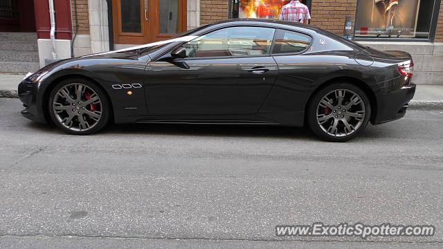 Maserati GranTurismo spotted in Québec, Canada