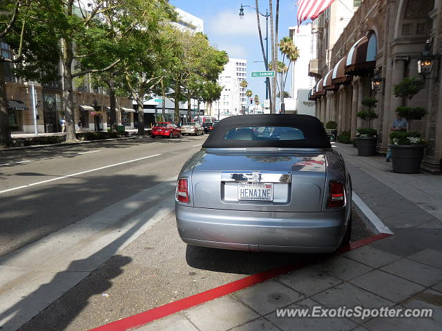 Rolls-Royce Phantom spotted in Beverly Hills, California