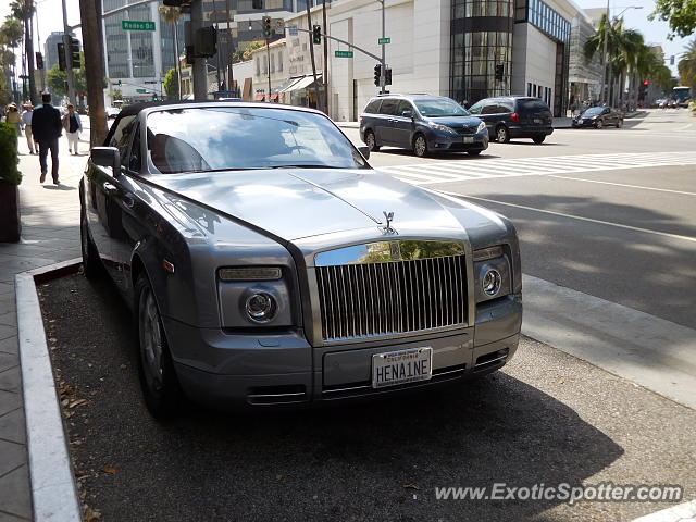 Rolls-Royce Phantom spotted in Beverly Hills, California