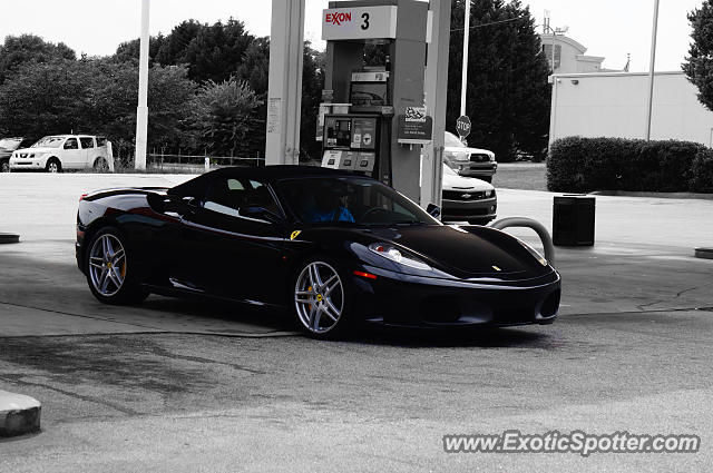 Ferrari F430 spotted in Greenville, South Carolina