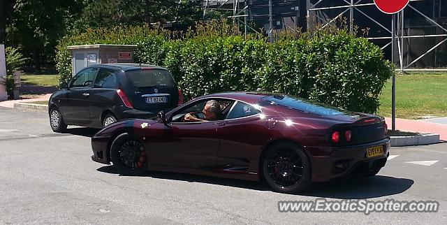 Ferrari 360 Modena spotted in Modena, Italy