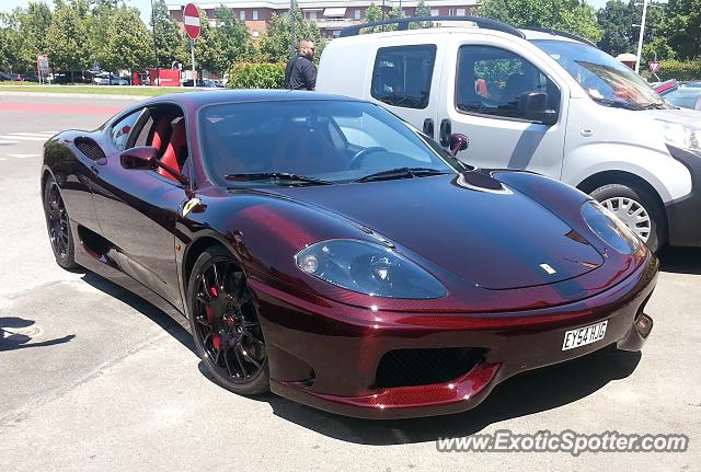 Ferrari 360 Modena spotted in Modena, Italy