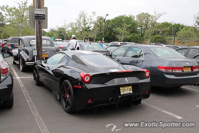 Ferrari 458 Italia spotted in Greenwich, Connecticut