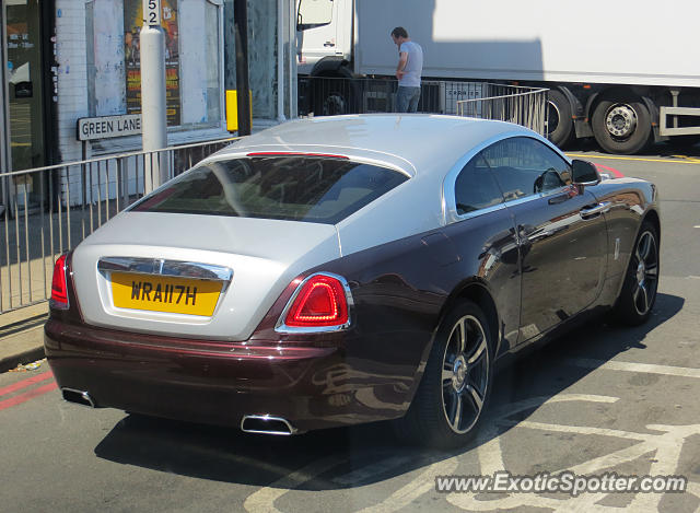 Rolls-Royce Wraith spotted in London, United Kingdom