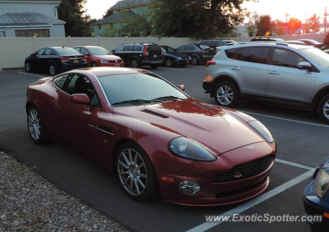 Aston Martin Vanquish spotted in Clayton, New York