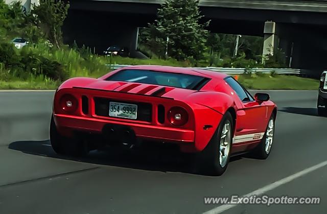 Ford GT spotted in Franklin, Massachusetts