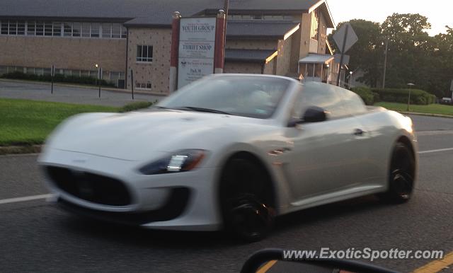 Maserati GranCabrio spotted in Brick, New Jersey