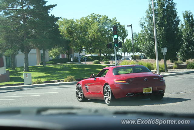 Mercedes SLS AMG spotted in Albuquerque, New Mexico