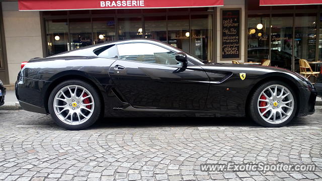 Ferrari 599GTB spotted in Paris, France