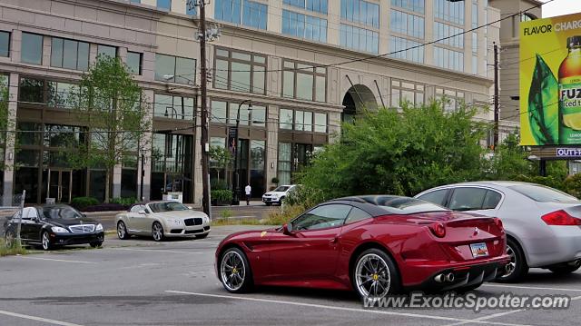 Ferrari California spotted in Atlanta, Georgia