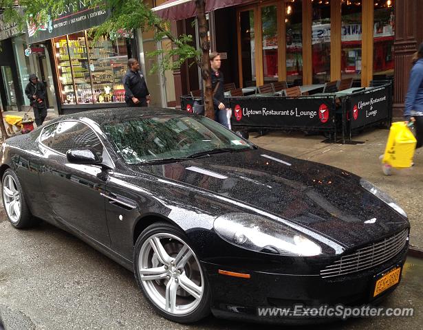 Aston Martin DB9 spotted in Manhattan, New York