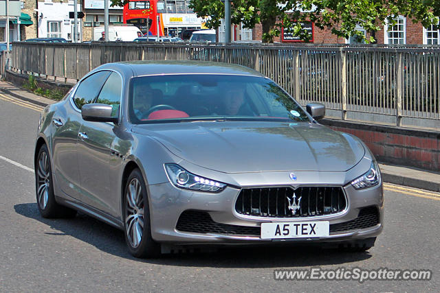 Maserati Ghibli spotted in Cambridge, United Kingdom