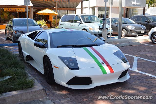 Lamborghini Murcielago spotted in Malibu, California