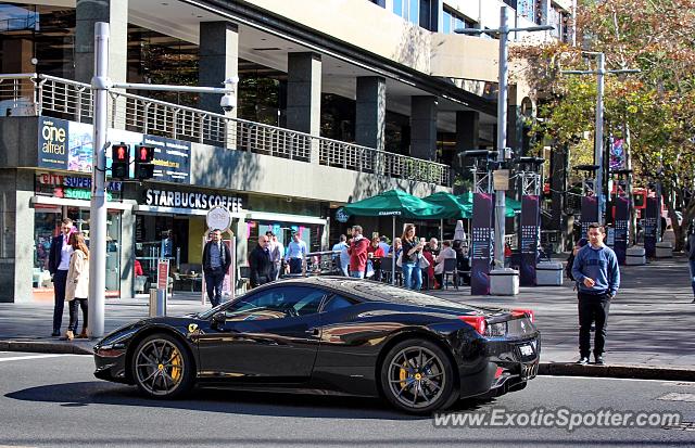 Ferrari 458 Italia spotted in Sydney, Australia