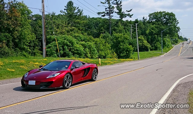 Mclaren MP4-12C spotted in Woodbridge, ON, Canada