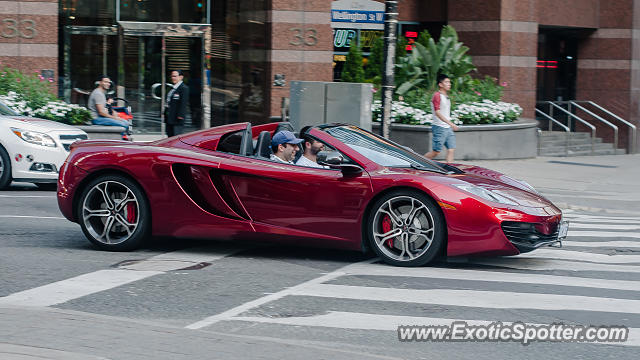 Mclaren MP4-12C spotted in Toronto, On, Canada