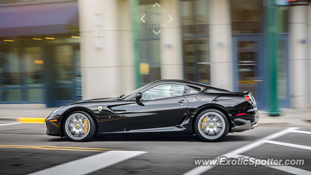 Ferrari 599GTB spotted in Birmingham, Michigan