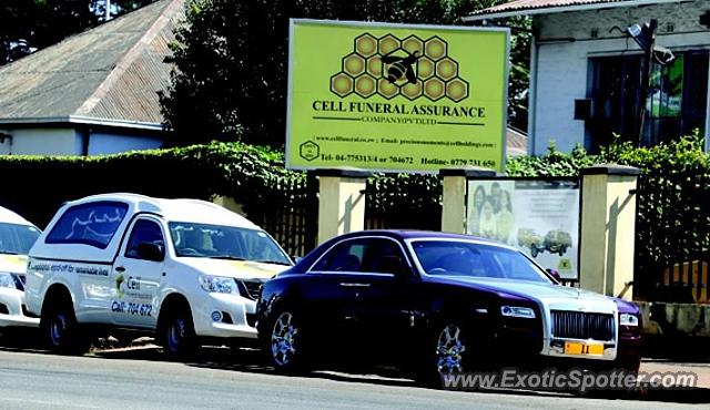 Rolls-Royce Ghost spotted in Harare, Zimbabwe