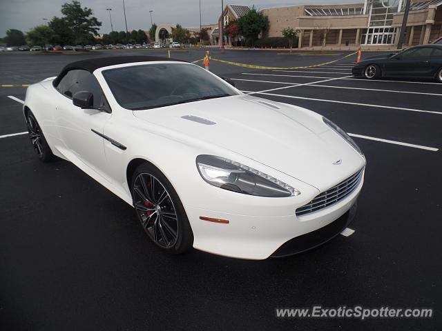 Aston Martin DB9 spotted in Chattanooga, Tennessee