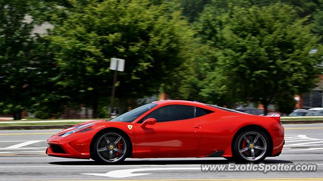 Ferrari 458 Italia spotted in Atlanta, Georgia