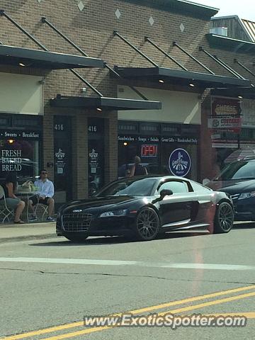 Audi R8 spotted in Brighton, Michigan