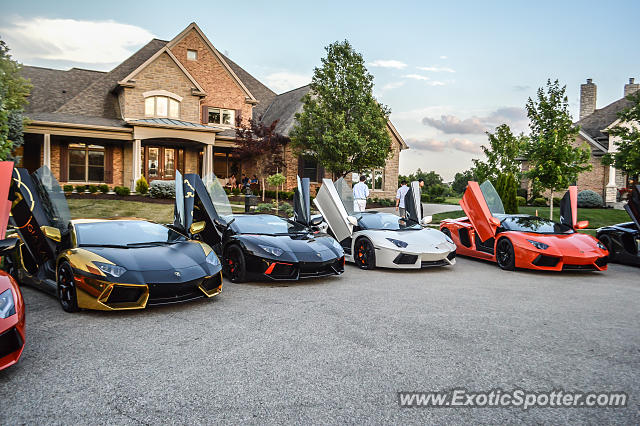 Lamborghini Aventador spotted in Cincinnati, Ohio