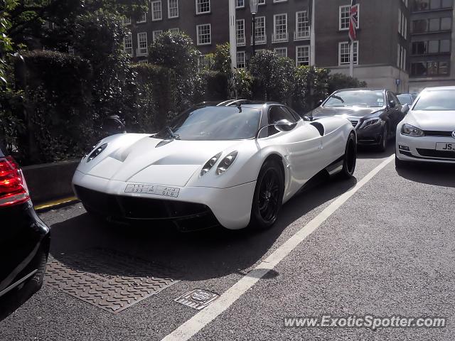 Pagani Huayra spotted in London, United Kingdom