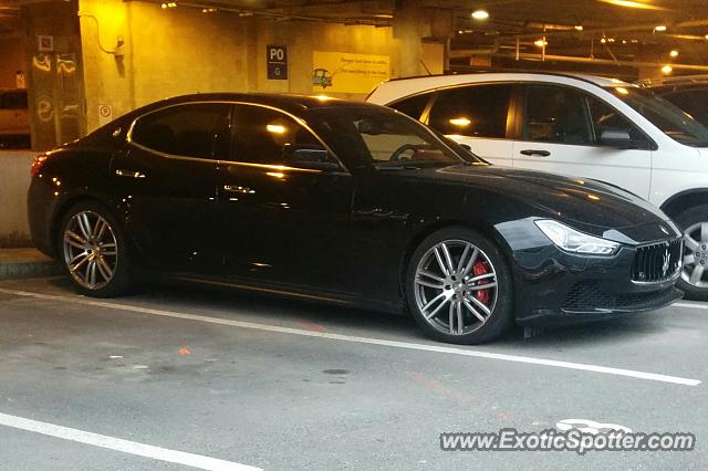 Maserati Ghibli spotted in Montreal, Canada