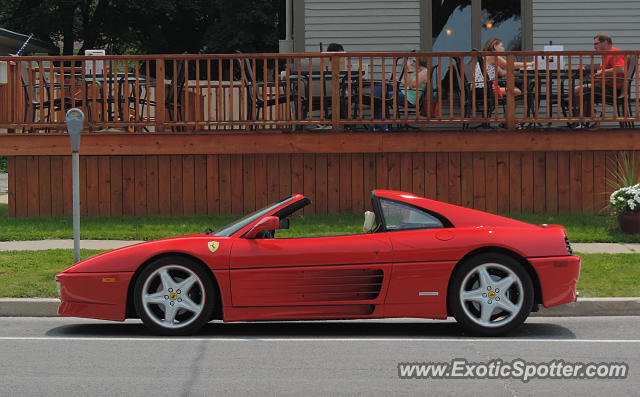 Ferrari 348 spotted in Clayton, New York