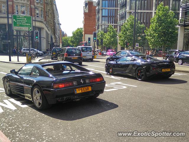 Ferrari 348 spotted in London, United Kingdom