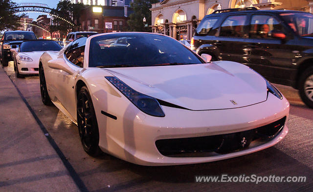 Ferrari 458 Italia spotted in Columbus, Ohio