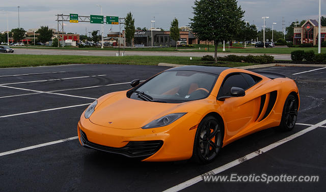 Mclaren MP4-12C spotted in Columbus, Ohio