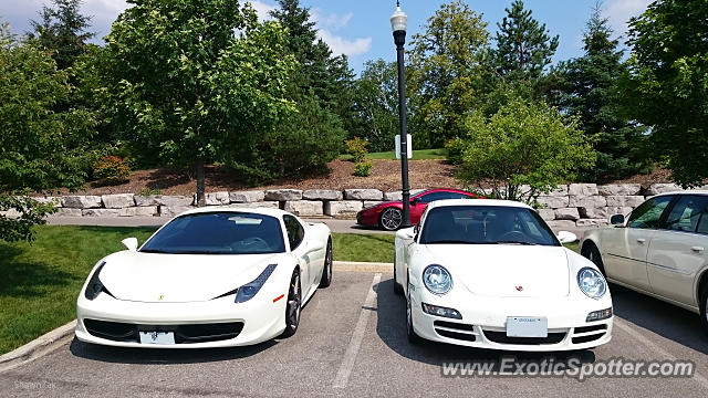 Ferrari 458 Italia spotted in Woodbridge, ON, Canada