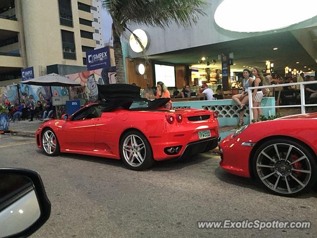 Ferrari F430 spotted in Fortaleza, Brazil