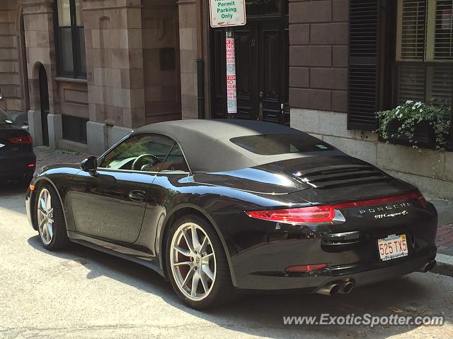 Porsche 911 spotted in Boston, Massachusetts