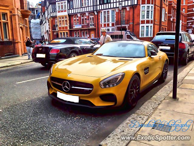 Mercedes AMG GT spotted in London, United Kingdom