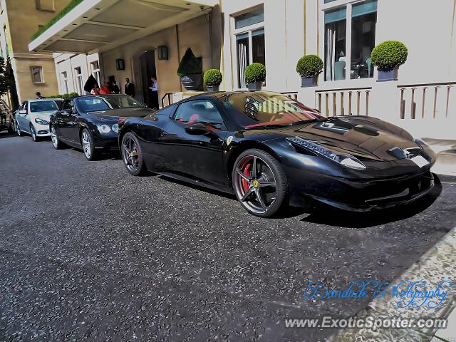 Ferrari 458 Italia spotted in London, United Kingdom