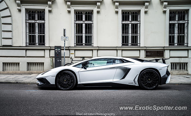 Lamborghini Aventador spotted in Munich, Germany