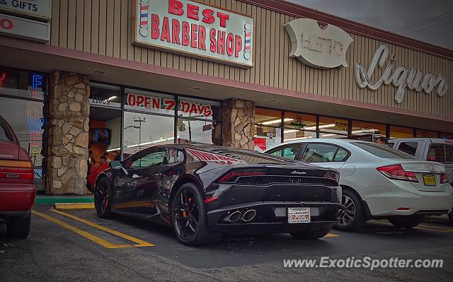 Lamborghini Huracan spotted in Northridge, California