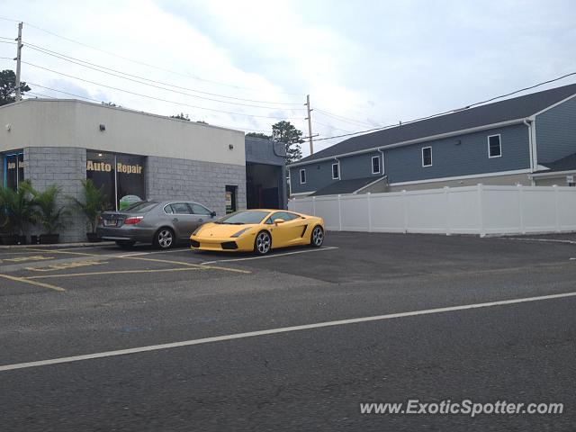 Lamborghini Gallardo spotted in Brick, New Jersey