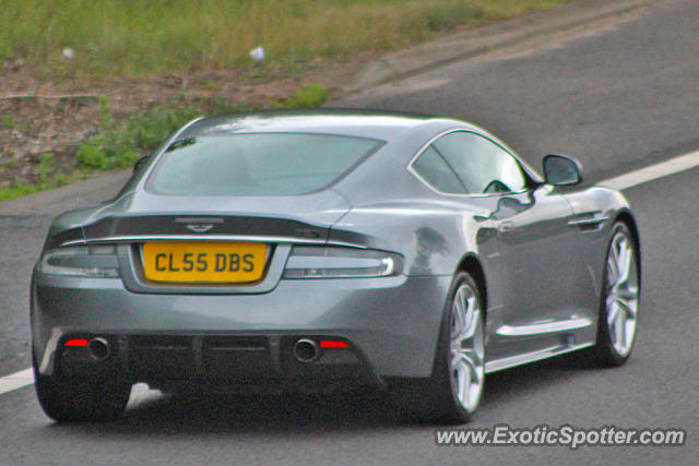 Aston Martin DBS spotted in Cambridge, United Kingdom