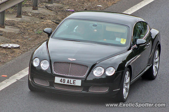 Bentley Continental spotted in Cambridge, United Kingdom