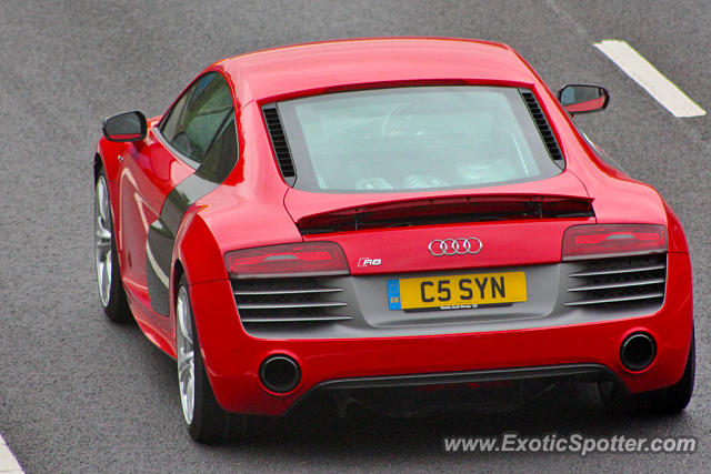 Audi R8 spotted in Cambridge, United Kingdom