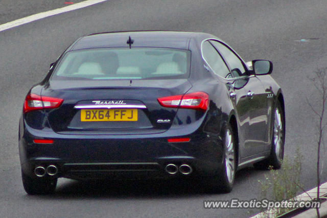 Maserati Ghibli spotted in Cambridge, United Kingdom