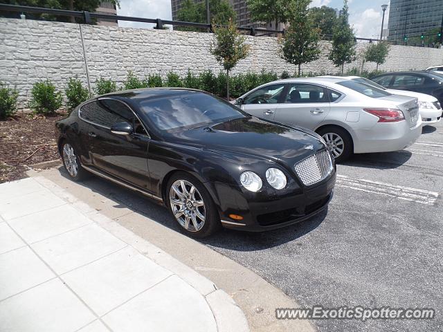 Bentley Continental spotted in Atlanta, Georgia