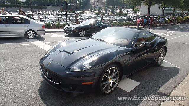 Ferrari California spotted in Atlanta, Georgia