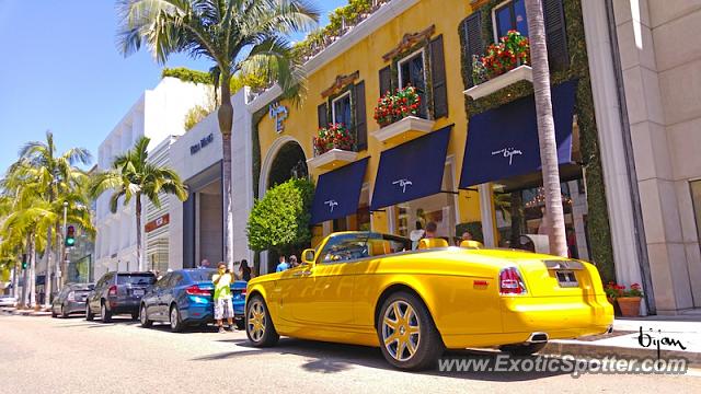 Rolls-Royce Phantom spotted in Beverly Hills, California