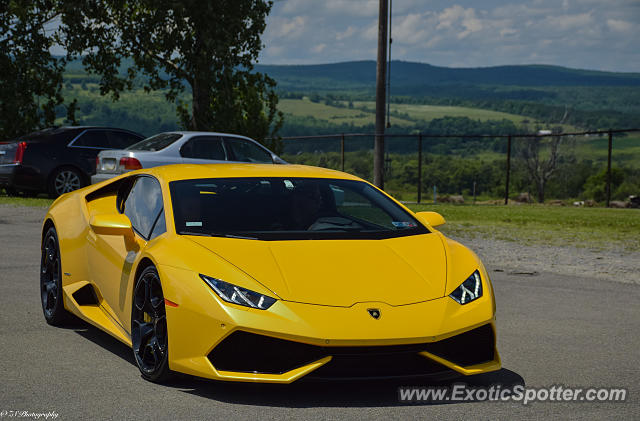 Lamborghini Huracan spotted in Watkins Glen, New York