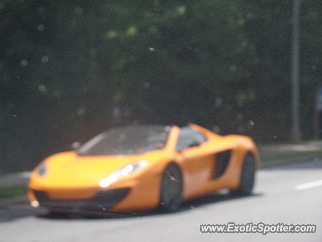 Mclaren MP4-12C spotted in Atlanta, Georgia