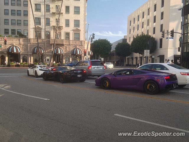 Mclaren MP4-12C spotted in Beverly Hills, California